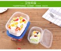 透明塑膠食品包裝盒一次性盒子飯盒