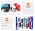 新款創意回力巴士兒童玩具車12輛公車吸卡套裝模型地攤貨源批發